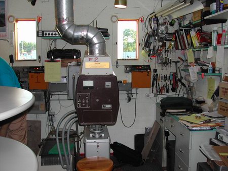 Cherry Bowl Drive-In Theatre - Projection Booth - Photo From Kim Connel